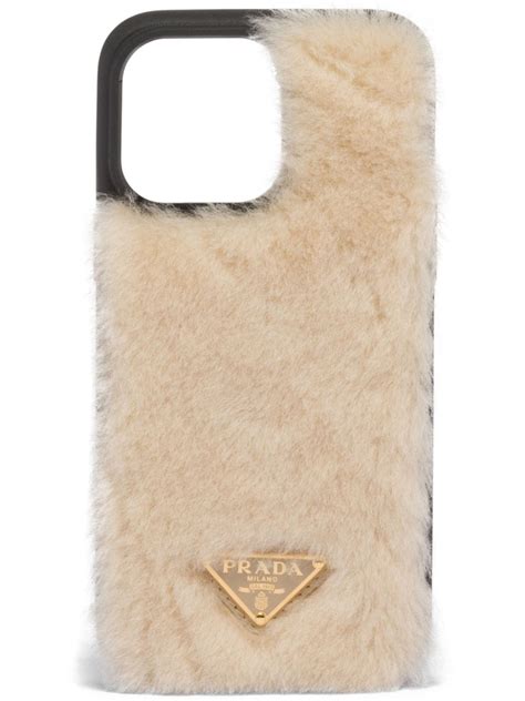 prada iphone 14 pro max|Prada Shearling iPhone 14 Pro Max Case .